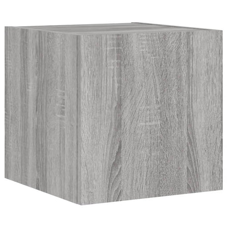 5 Piece Tv Wall Units With Led Engineered Wood