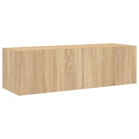 3 Piece Tv Wall Cabinets With Led Lights