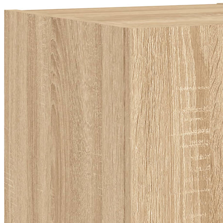 3 Piece Tv Wall Cabinets With Led Lights