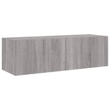 3 Piece Tv Wall Cabinets With Led Lights