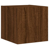 4 Piece Tv Wall Cabinets With Led Lights