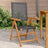 Reclining Garden Chairs 8 Pcs Poly Rattan And Solid Wood