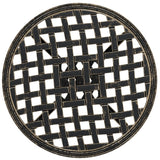 Garden Table Ø48X53 Cm Cast Aluminium