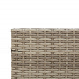 Garden Sofa With Table And Cushions L-Shaped Poly Rattan