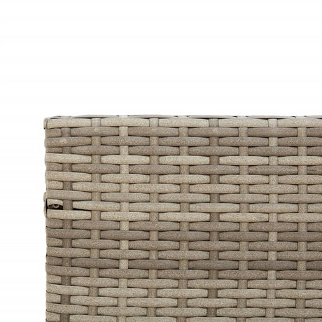 Garden Sofa With Table And Cushions L-Shaped Poly Rattan