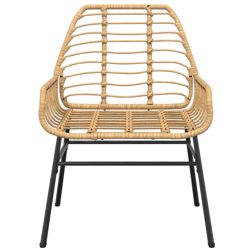 Garden Chairs 2 Pcs Poly Rattan