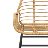 Garden Chairs 2 Pcs Poly Rattan