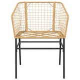 Garden Chairs 2 Pcs Poly Rattan