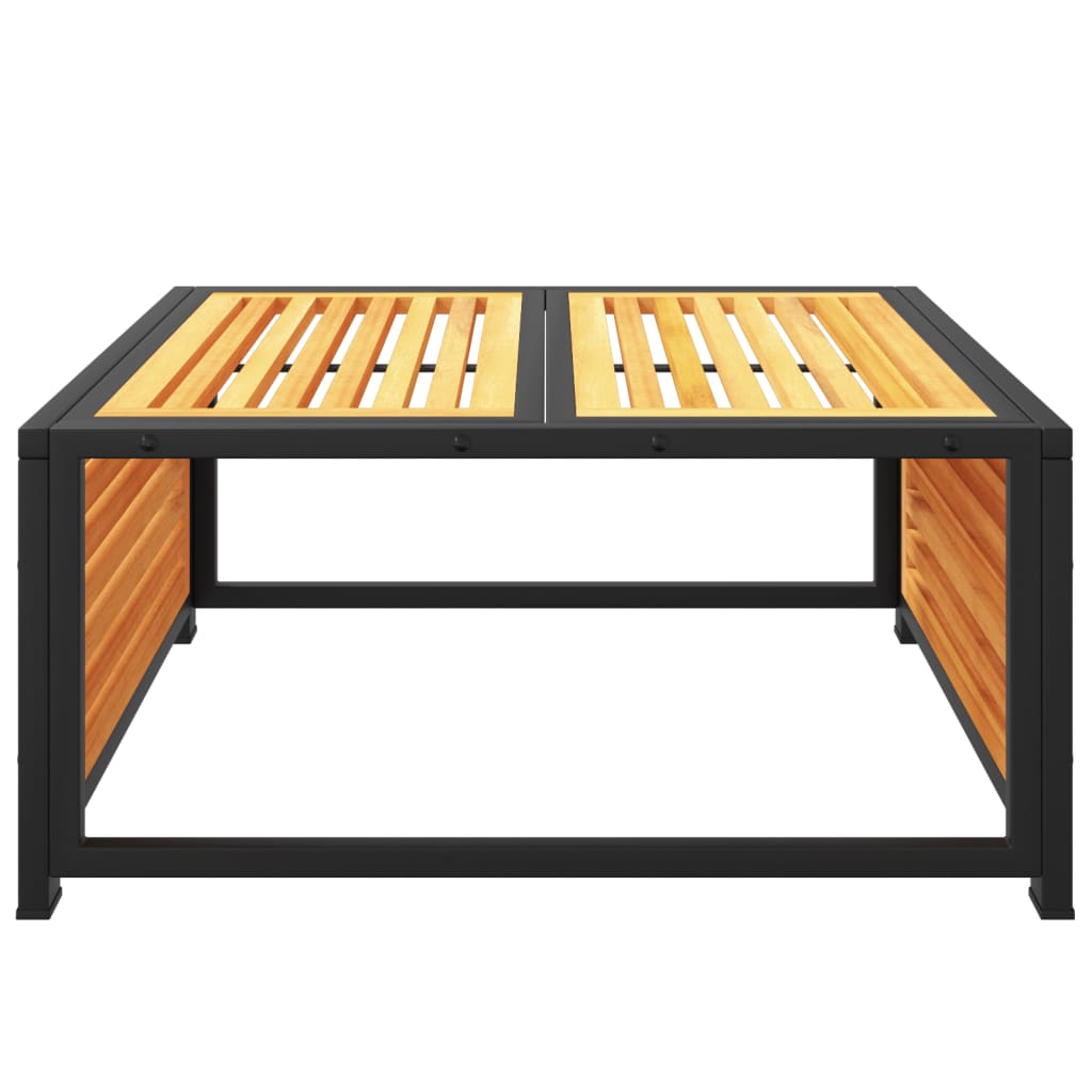 Garden Table 68x68x30 cm Solid Wood Acacia