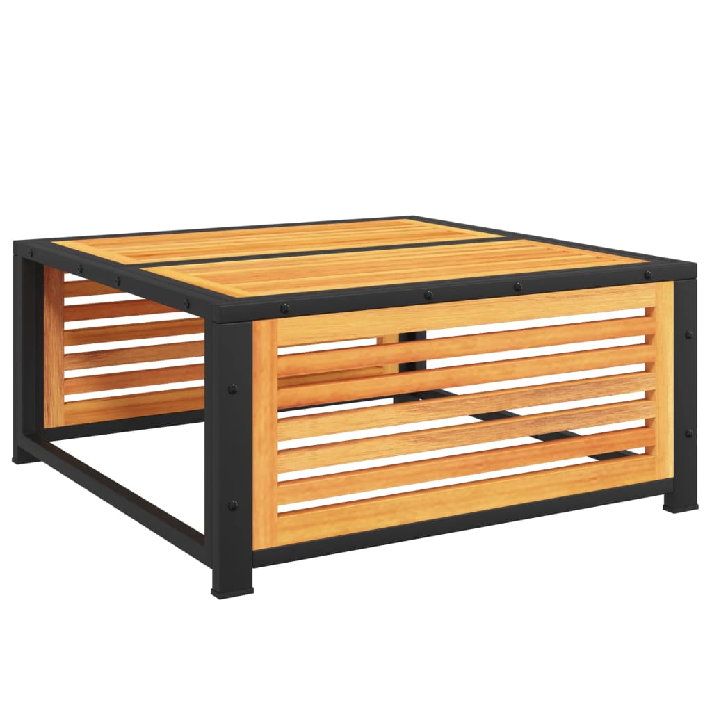 Garden Table 68x68x30 cm Solid Wood Acacia