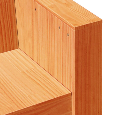 2 Piece Garden Lounge Set Solid Wood Pine