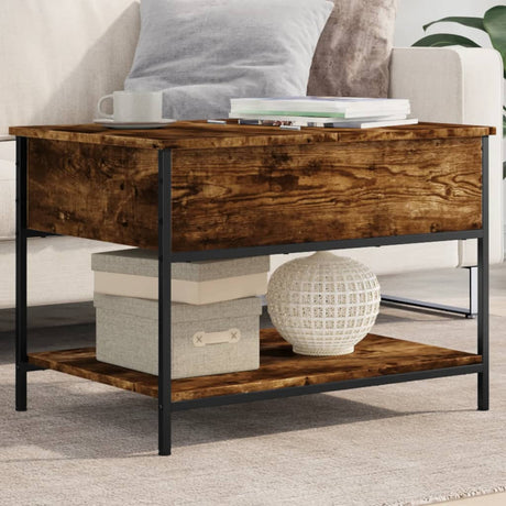 Coffee Table 100X50X50 Cm Engineered Wood And Metal