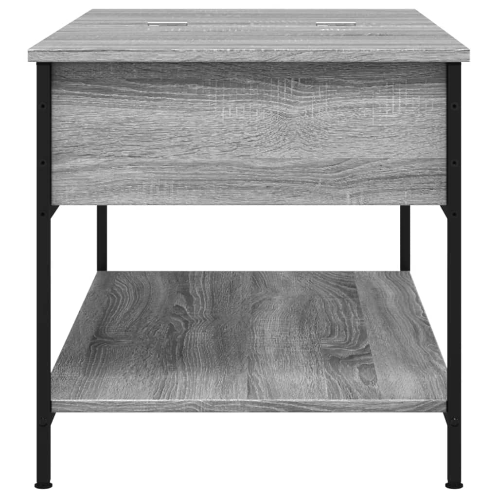 Coffee Table 100X50X50 Cm Engineered Wood And Metal