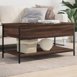 Coffee Table 100X50X50 Cm Engineered Wood And Metal