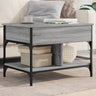 Coffee Table 70X50X50 Cm Engineered Wood And Metal