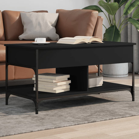 Coffee Table 70X50X50 Cm Engineered Wood And Metal