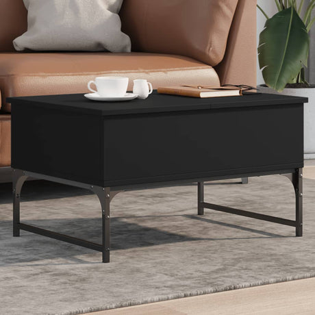 Coffee Table 70X50X40 Cm Engineered Wood And Metal