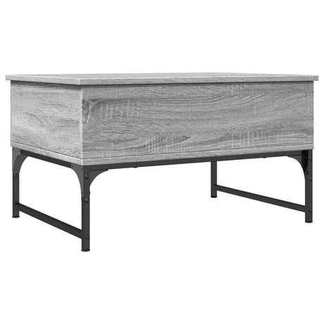 Coffee Table 70X50X40 Cm Engineered Wood And Metal