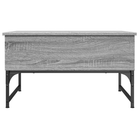 Coffee Table 70X50X40 Cm Engineered Wood And Metal