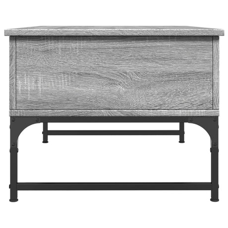 Coffee Table 70X50X40 Cm Engineered Wood And Metal
