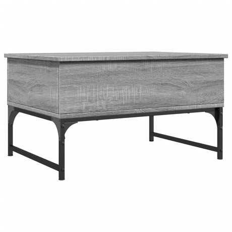 Coffee Table 70X50X40 Cm Engineered Wood And Metal