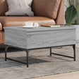 Coffee Table 70X50X40 Cm Engineered Wood And Metal