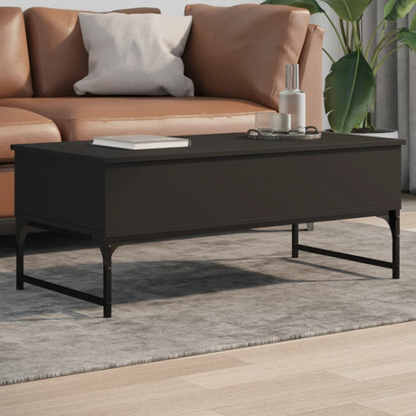 Coffee Table 70X50X40 Cm Engineered Wood And Metal