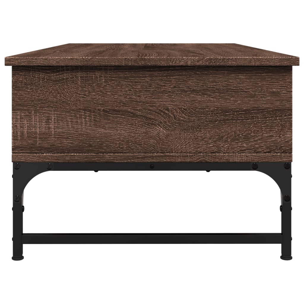 Coffee Table 100X50X35 Cm Engineered Wood And Metal