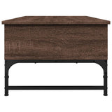 Coffee Table 100X50X35 Cm Engineered Wood And Metal