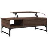 Coffee Table 100X50X35 Cm Engineered Wood And Metal