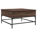 Coffee Table Engineered Wood And Metal