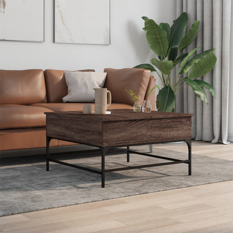 Coffee Table Engineered Wood And Metal