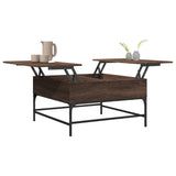 Coffee Table Engineered Wood And Metal