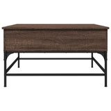 Coffee Table Engineered Wood And Metal