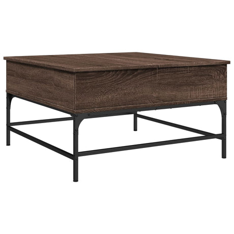 Coffee Table Engineered Wood And Metal