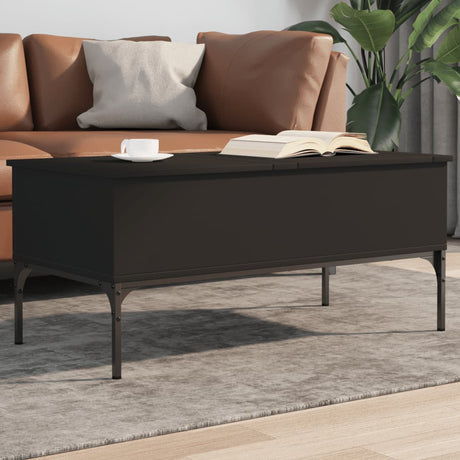 Coffee Table 100X50X45 Cm Engineered Wood And Metal