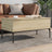 Coffee Table 100X50X45 Cm Engineered Wood And Metal
