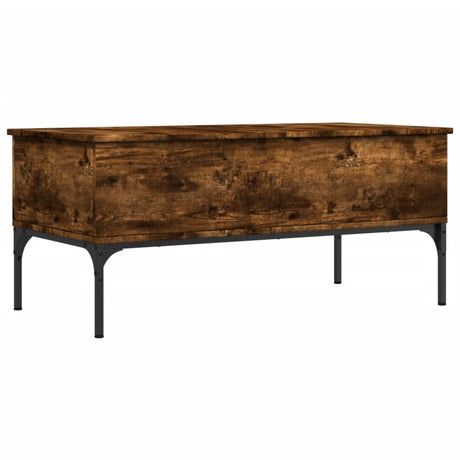 Coffee Table 100X50X45 Cm Engineered Wood And Metal