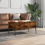 Coffee Table 100X50X45 Cm Engineered Wood And Metal