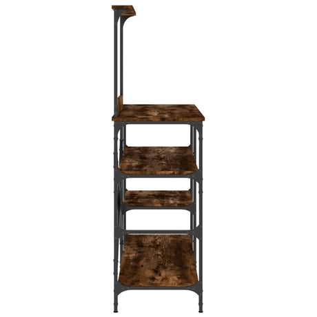 Baker's Rack 90X40X132 Cm Engineered Wood And Metal