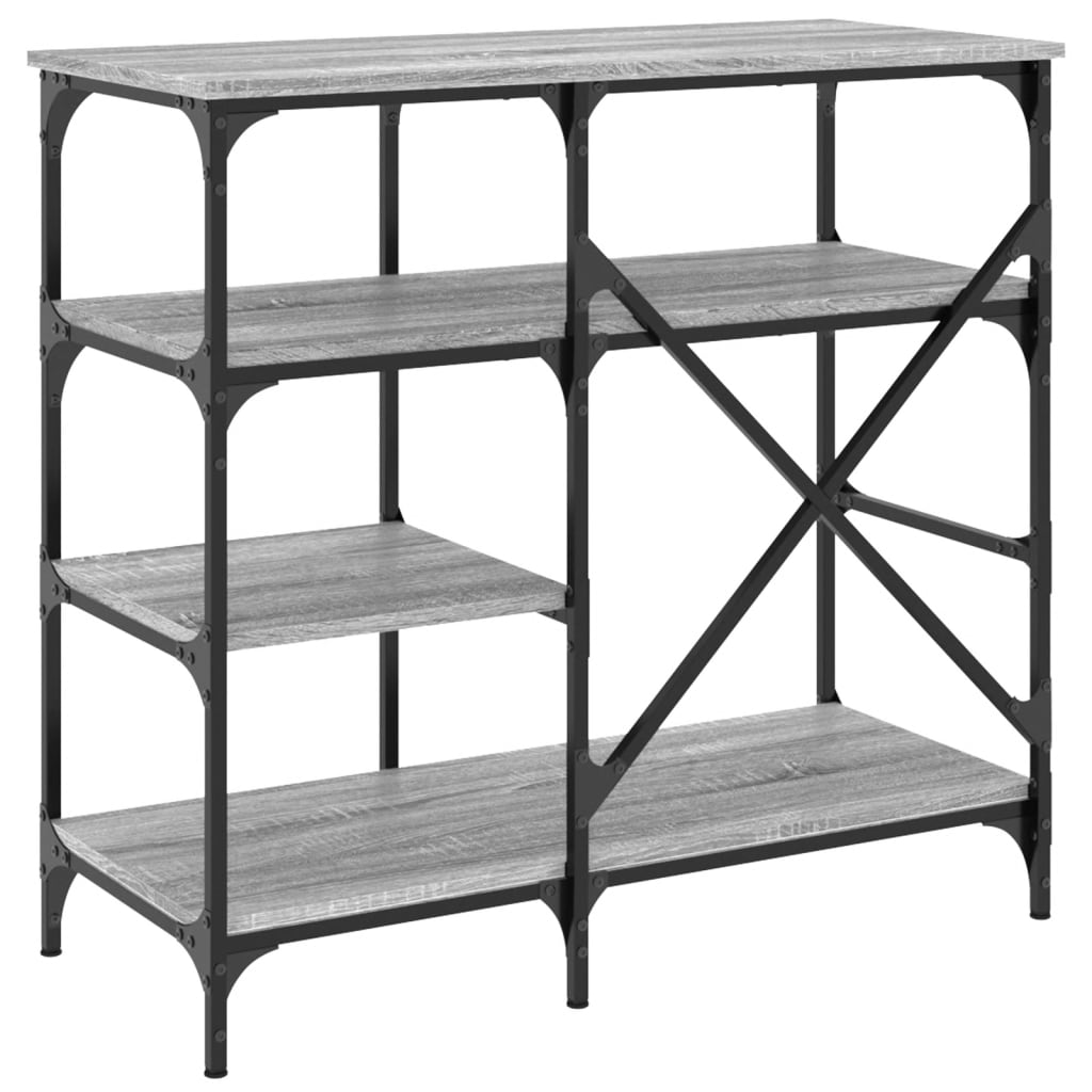 Baker's Rack Sonoma 90X40X84 Cm Engineered Wood And Metal