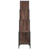 Bookcase 122X30X Engineered Wood And Metal