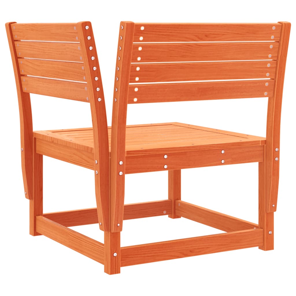 4 Piece Garden Lounge Set Solid Wood Pine