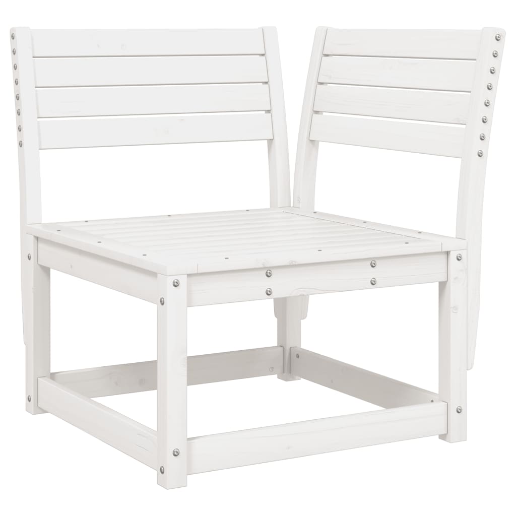 7 Piece Garden Lounge Set Solid Wood Pine