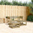 3 Piece Garden Sofa Set Solid Wood Douglas