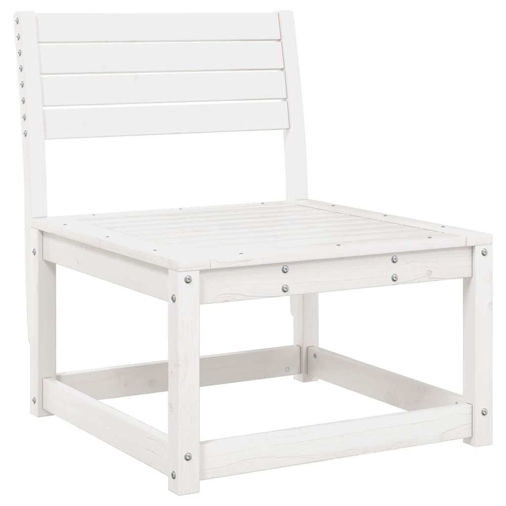 6 Piece Garden Sofa Set Solid Wood Pine