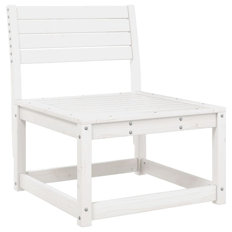6 Piece Garden Sofa Set Solid Wood Pine