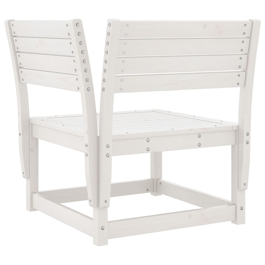 6 Piece Garden Sofa Set Solid Wood Pine