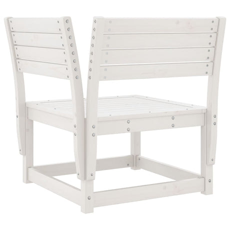6 Piece Garden Sofa Set Solid Wood Pine