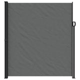 Retractable Side Awning Anthracite 220x500 cm